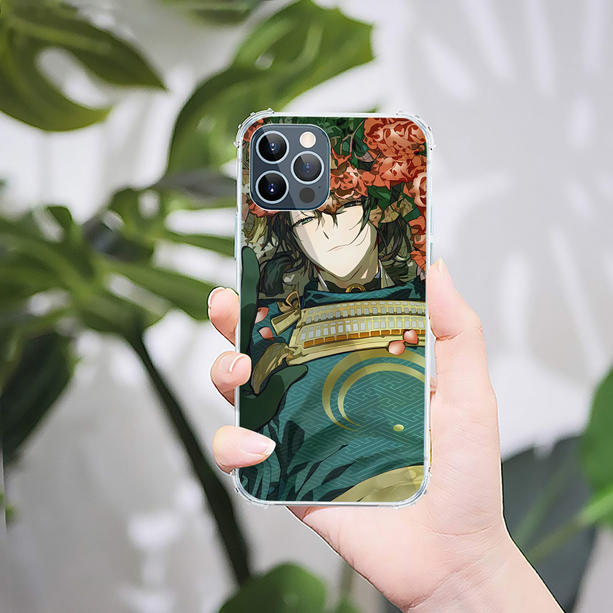 （画像用） 刀剣乱舞 Touken Ranbu 【iPhone 12シリーズ対応】透明スマホケース（クリアソフトケース）